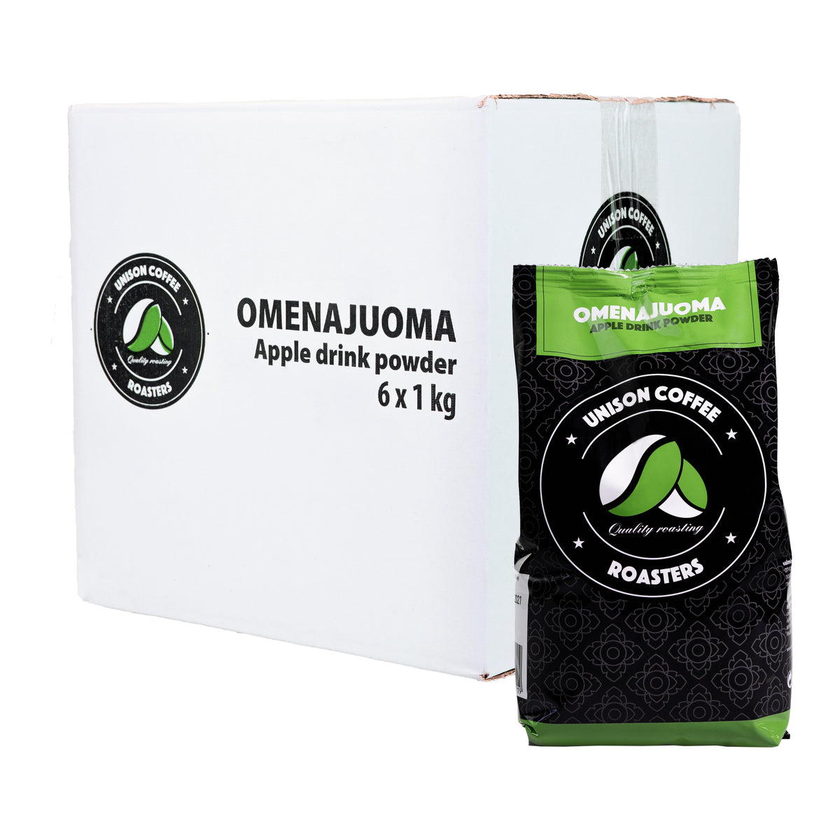 C-vitaminoitu Omenajuoma 1000g x 6 kpl